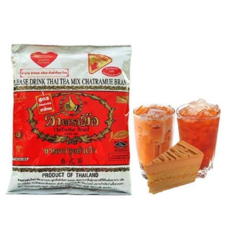 Jual Thai Tea Red Chatramue Thai Green Tea Chatramune | Shopee Indonesia