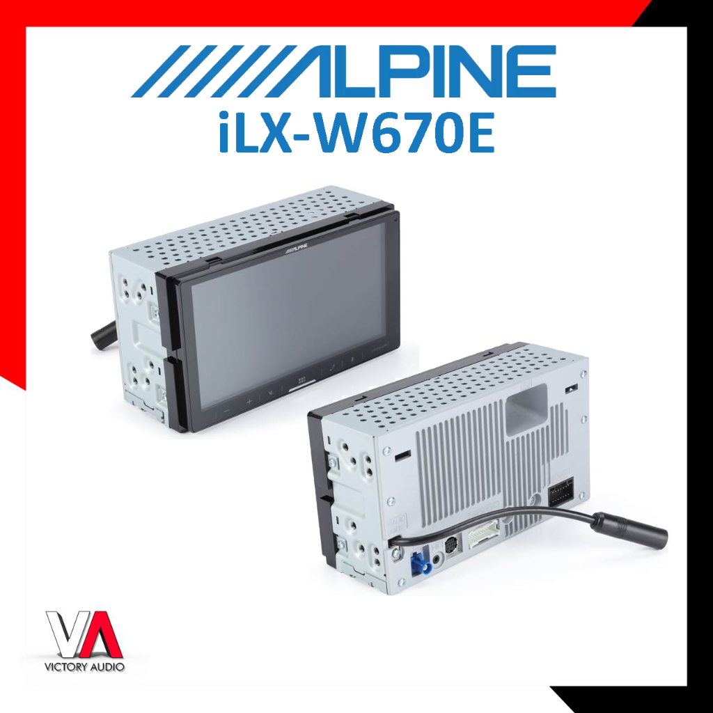 Jual Head Unit Double Din ALPINE iLX-W670E 7 Inch 7 Inci Universal ...