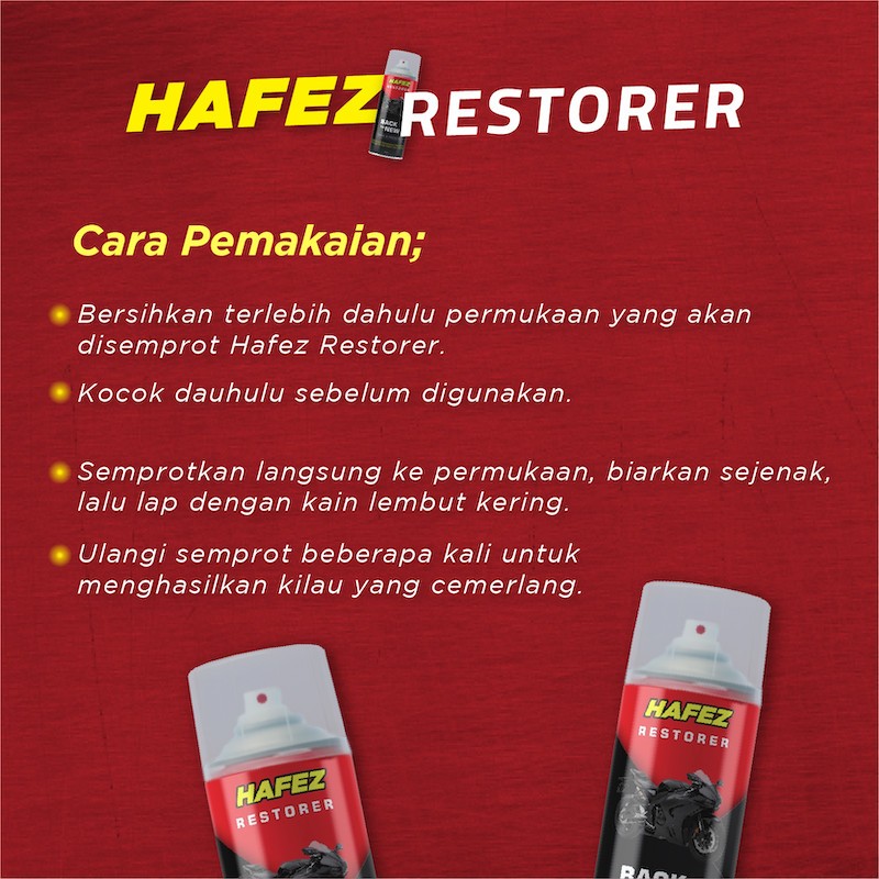 Jual Hafez Restorer - Pengkilap Body Motor | Shopee Indonesia
