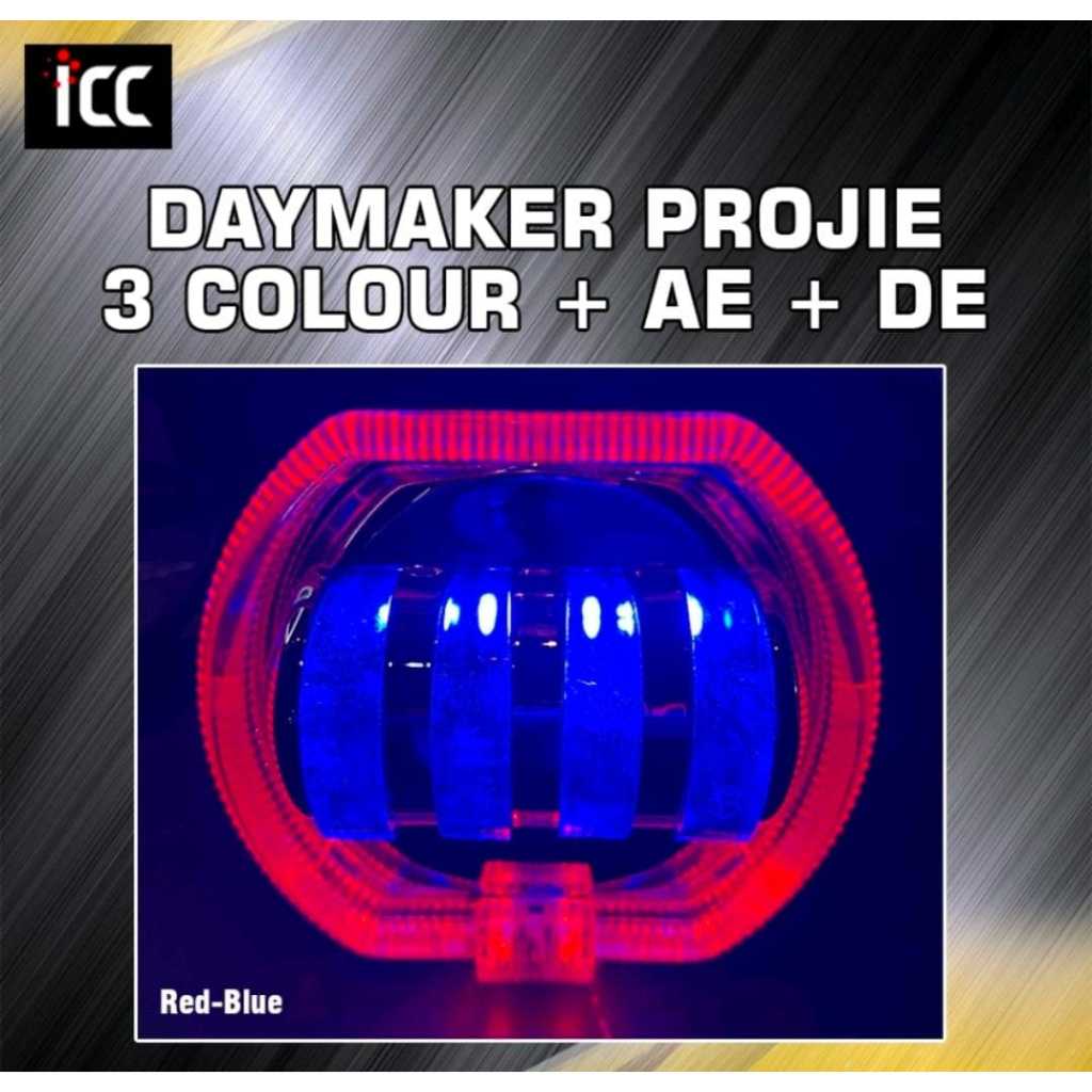 Jual Lampu utama Daymaker biled led projie crystal Daymaker 4 mata merk ...
