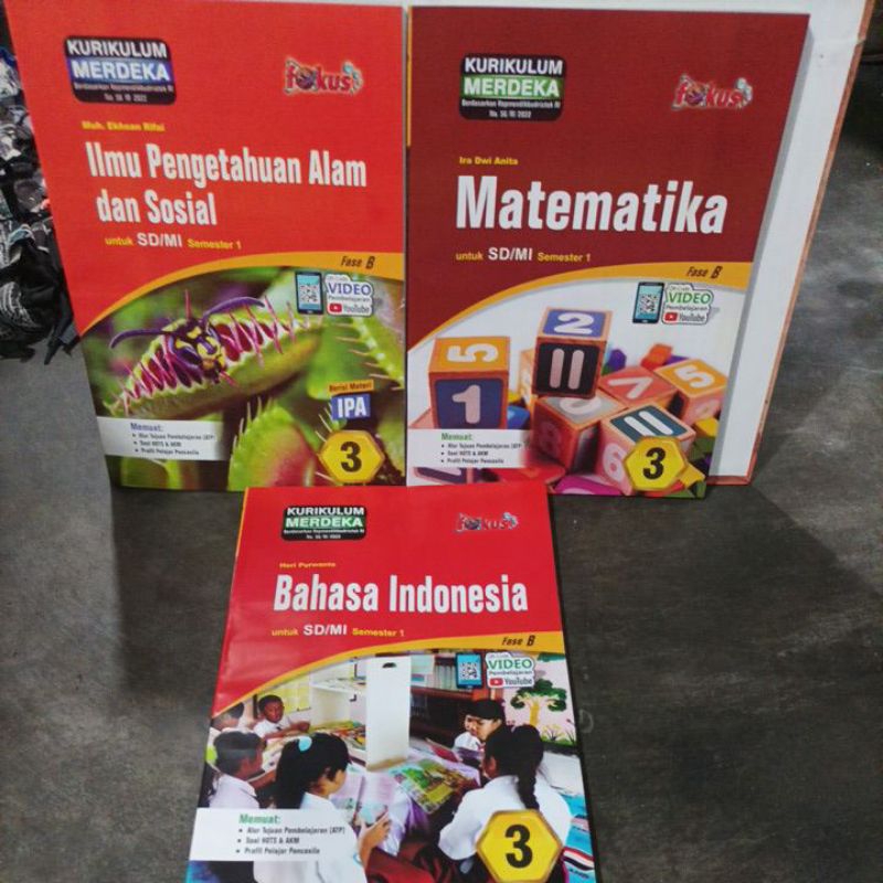 Jual Buku.lks Fokus Kelas 3 SD/MI Kurikulum Merdeka 2022 | Shopee Indonesia