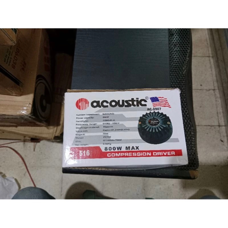 Jual Driver twiter Acoustic 516 original 800watt | Shopee Indonesia