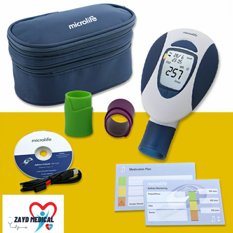 Jual PEAK FLOW METER MICROLIFE / ASTHMA MONITOR PEAK FLOW METER
