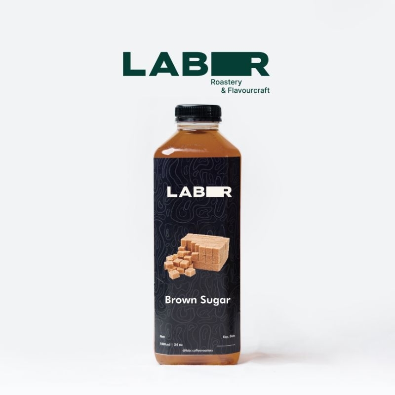Jual LABR Brown Sugar Syrup (Sirup Gula Aren) 1L | Shopee Indonesia
