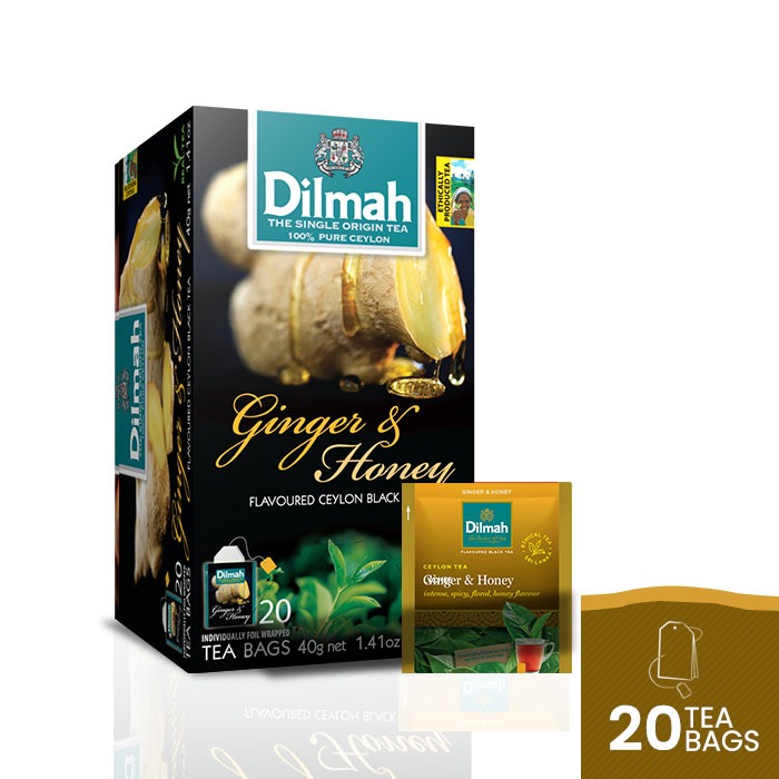Jual Dilmah Ginger & Honey Tea Teh Celup Shopee Indonesia