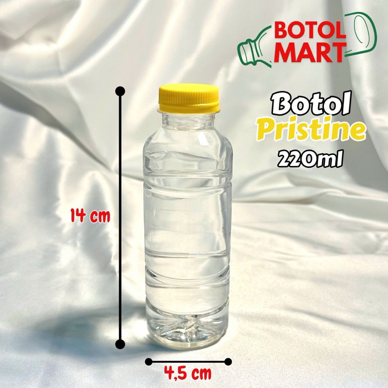Jual BOTOLmart - BOTOL PRISTINE 220ML (100 PCS) - KIRIM MAX H+1 ...