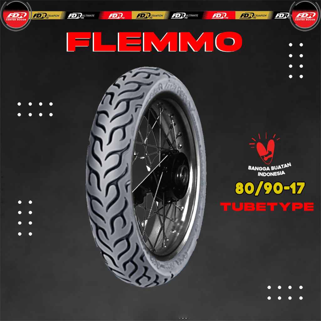 Jual Ban Motor Bebek FDR FLEMMO 80/90 Ring 17 Bukan Tubeless | Shopee ...