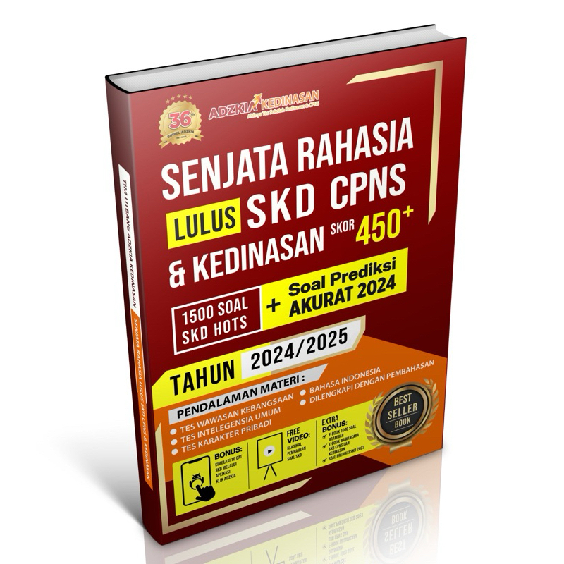 Jual 2024 !!! PERSIAPAN TES CPNS & KEDINASAN 2024 : SENJATA RAHASIA ...