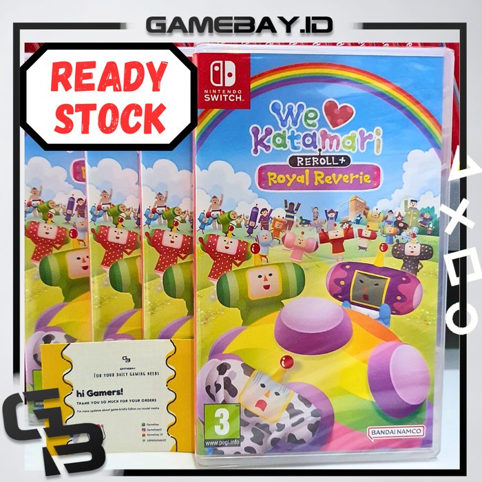 Jual Nintendo Switch We Love Katamari REROLL + Royal Reverie | Shopee ...