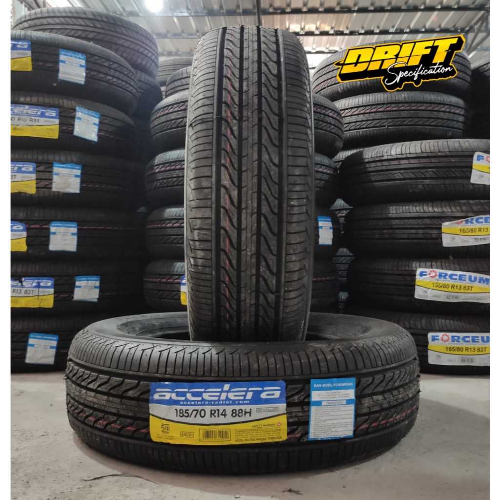 Jual BAN MOBIL TUBLES UKURAN 185/70 R14 MERK ACCELERA ECO PLUSH ...