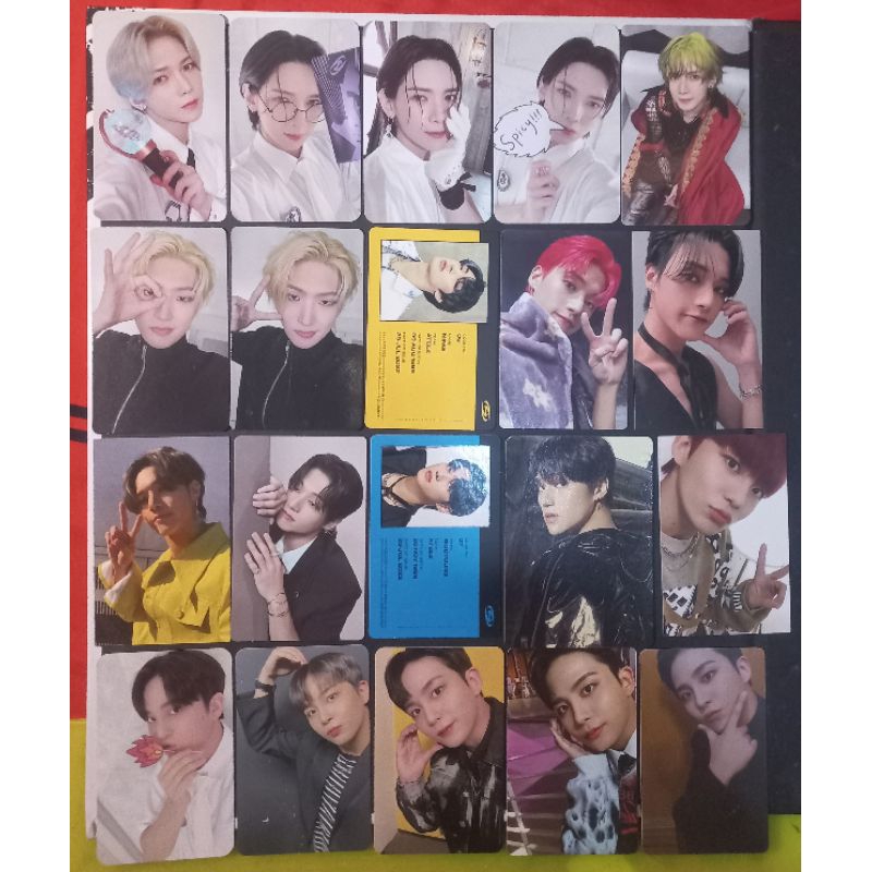 Jual Photocard Pc Ateez Yeosang, Mingi, Wooyoung, Jongho, movement