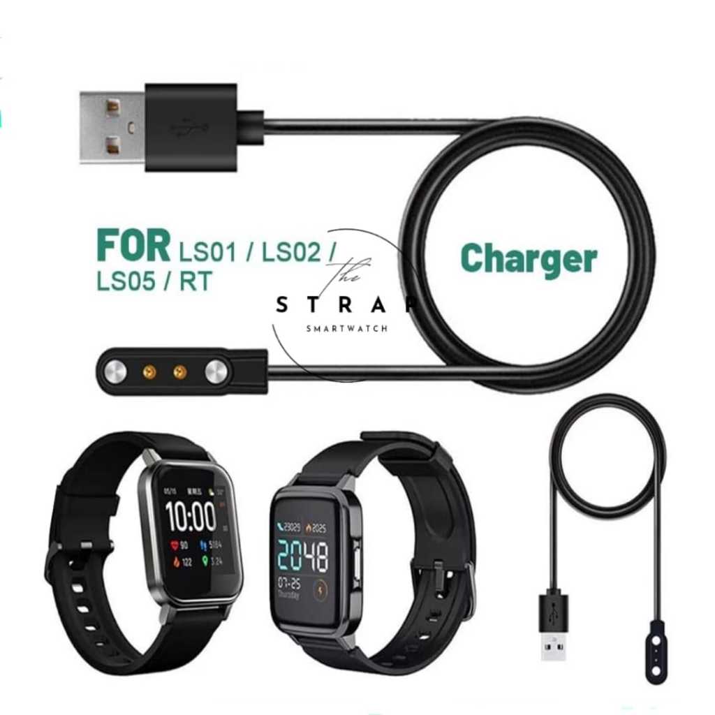 Kabel Usb Charger Xiaomi Haylou Solar LS01 LS02 LS04 LS05 Cable Smartwatch  Cable Charger USB Haylou - Main Image