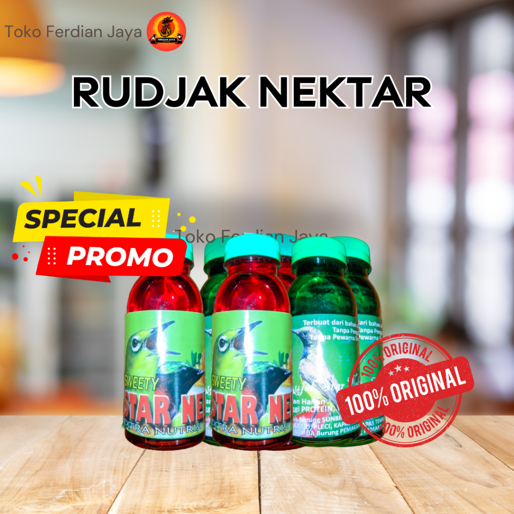 Jual SWEETY STAR NEXTAR / RUDJAK STAR NEKTAR 100ML PAKAN HARUM TINGGI ...