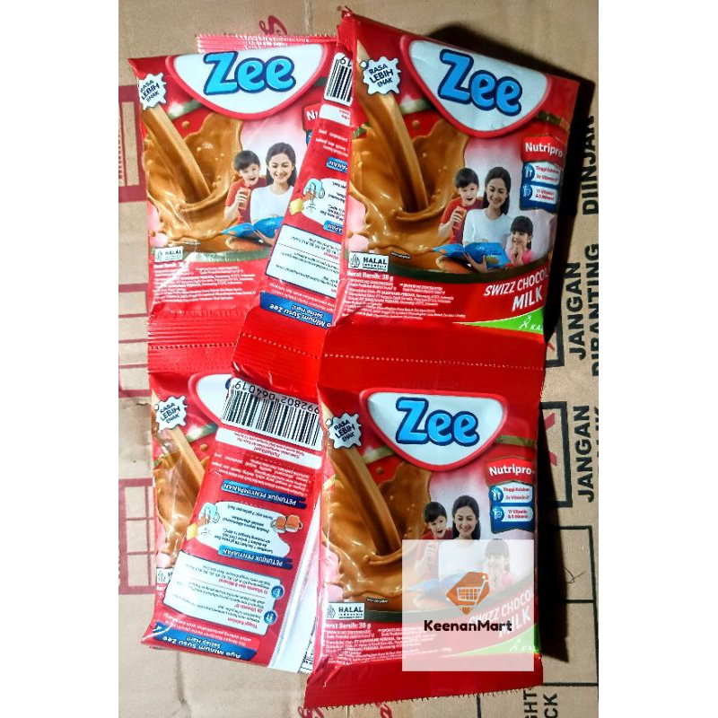 Jual Susu Zee Cokelat Renceng Isi 10 Pcs Shopee Indonesia