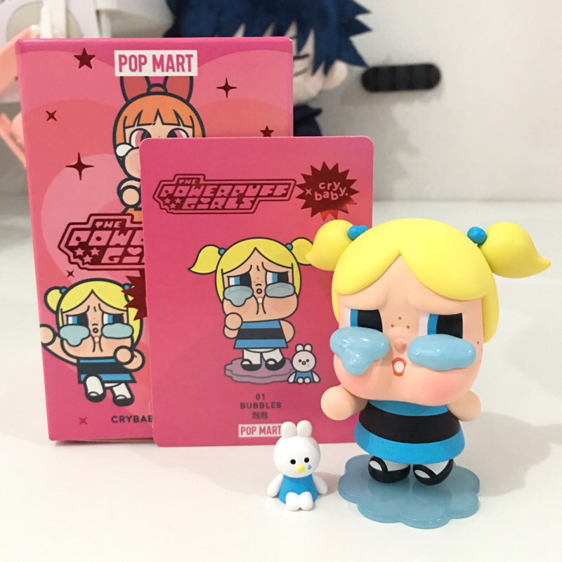 Jual [READY STOCK]Popmart PPG Power Puff Girls x Cry Baby - Bubbles ...