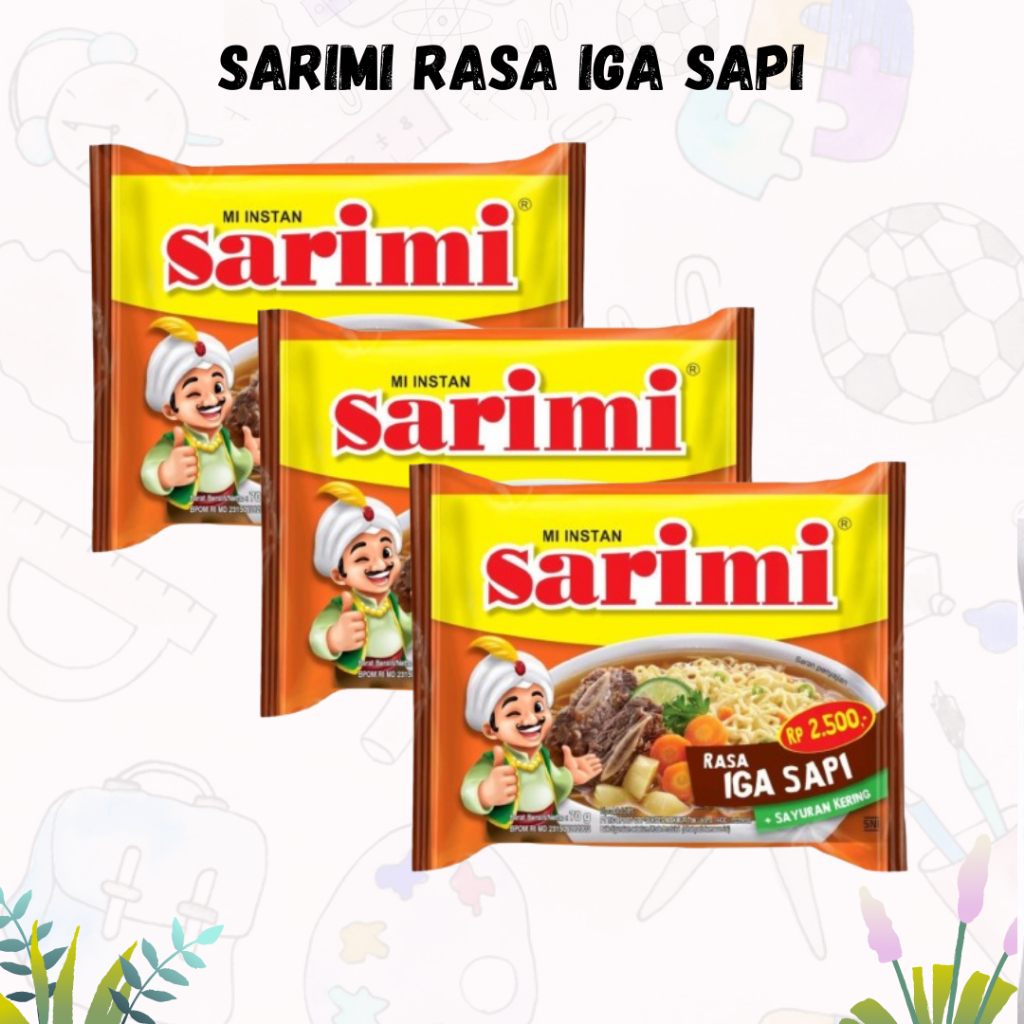 Jual MIE INSTAN KUAH SARIMI RASA IGA SAPI (ECER) | Shopee Indonesia