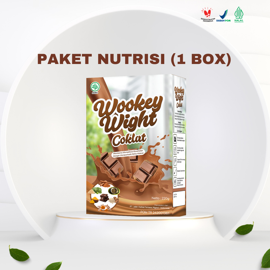 Jual Wookey Weight Coklat - Susu Penambah Berat Badan 220gr Paket ...