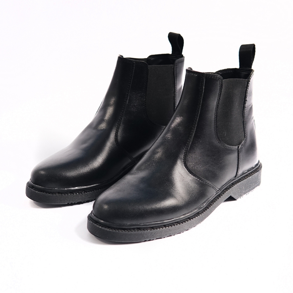 Jual Chealsea Boots Pria Alingbabastuff | Jax Leather | Monoblack ...