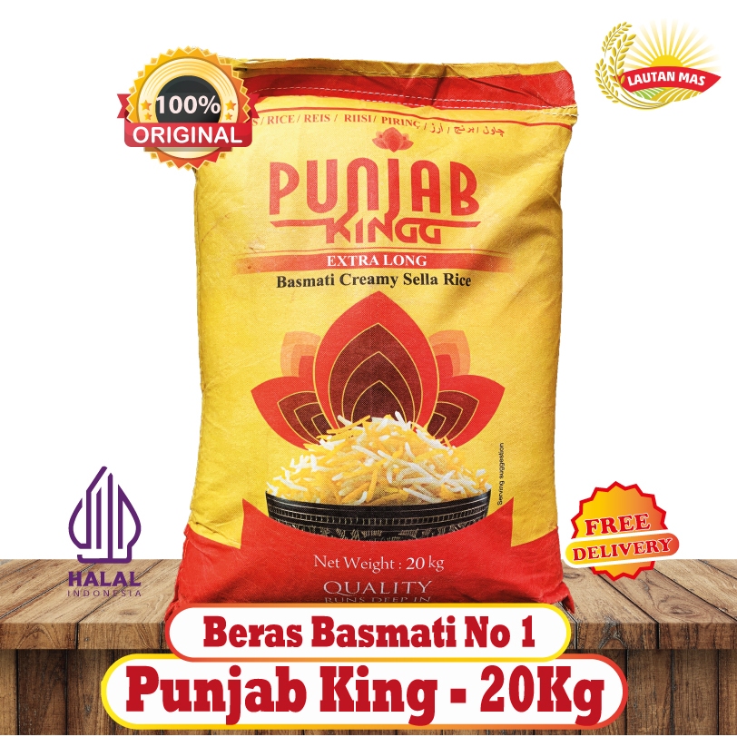 Jual Punjab King Beras Basmati 20KG | Shopee Indonesia
