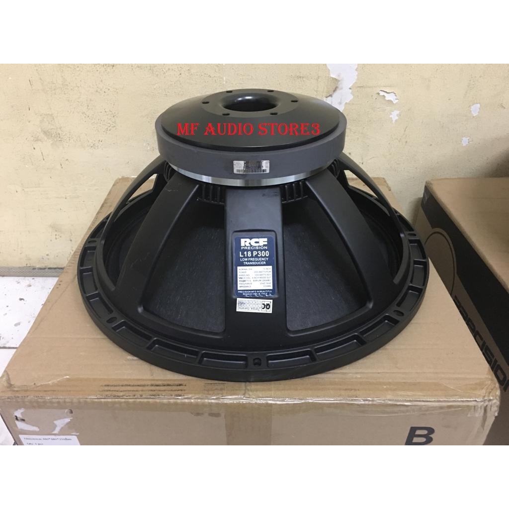 Jual Speaker Woofer RCF L18P300 B / L18 P300 B / L 18 P300 B 18 Inch ...