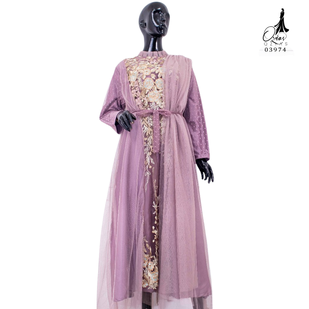 Jual Ozias - Gamis Tile 03974 Ld 105 I Gamis Pesta Mewah I Gamis Wanita ...