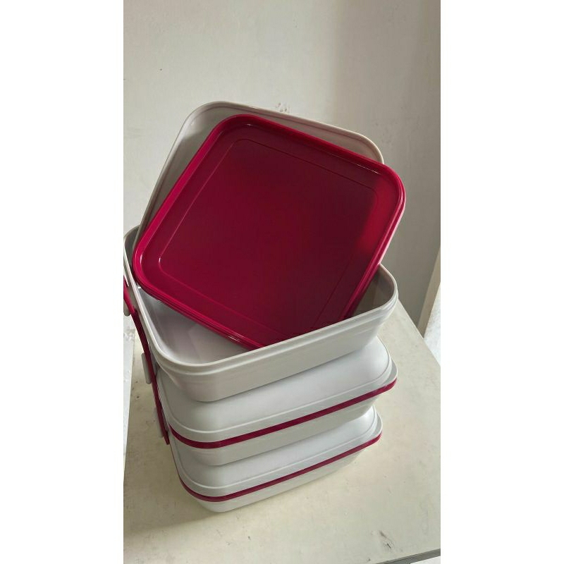 Jual RANTANG TUPPERWARE 3 SUSUN ORIGINAL | Shopee Indonesia