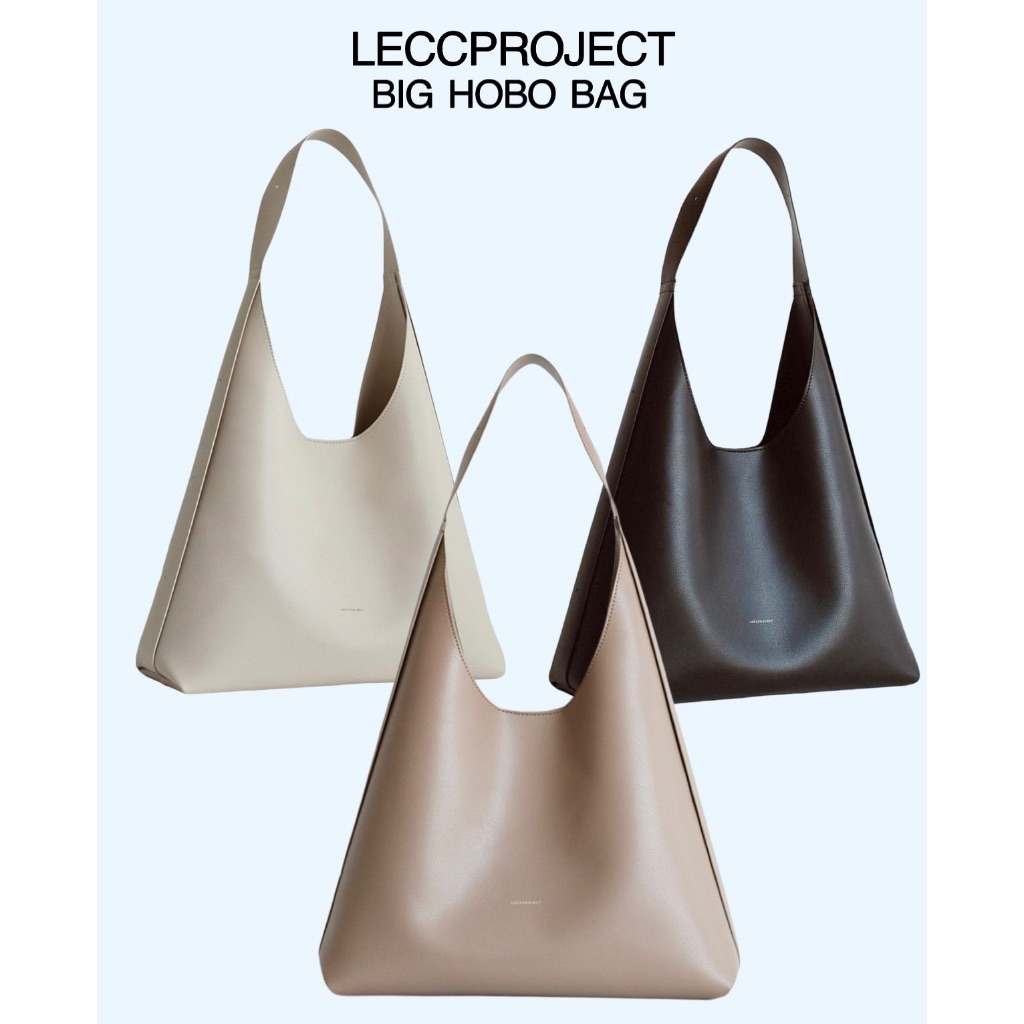 Jual ( READY Black) Lecc Project Log Big Hobo Bag | Shopee