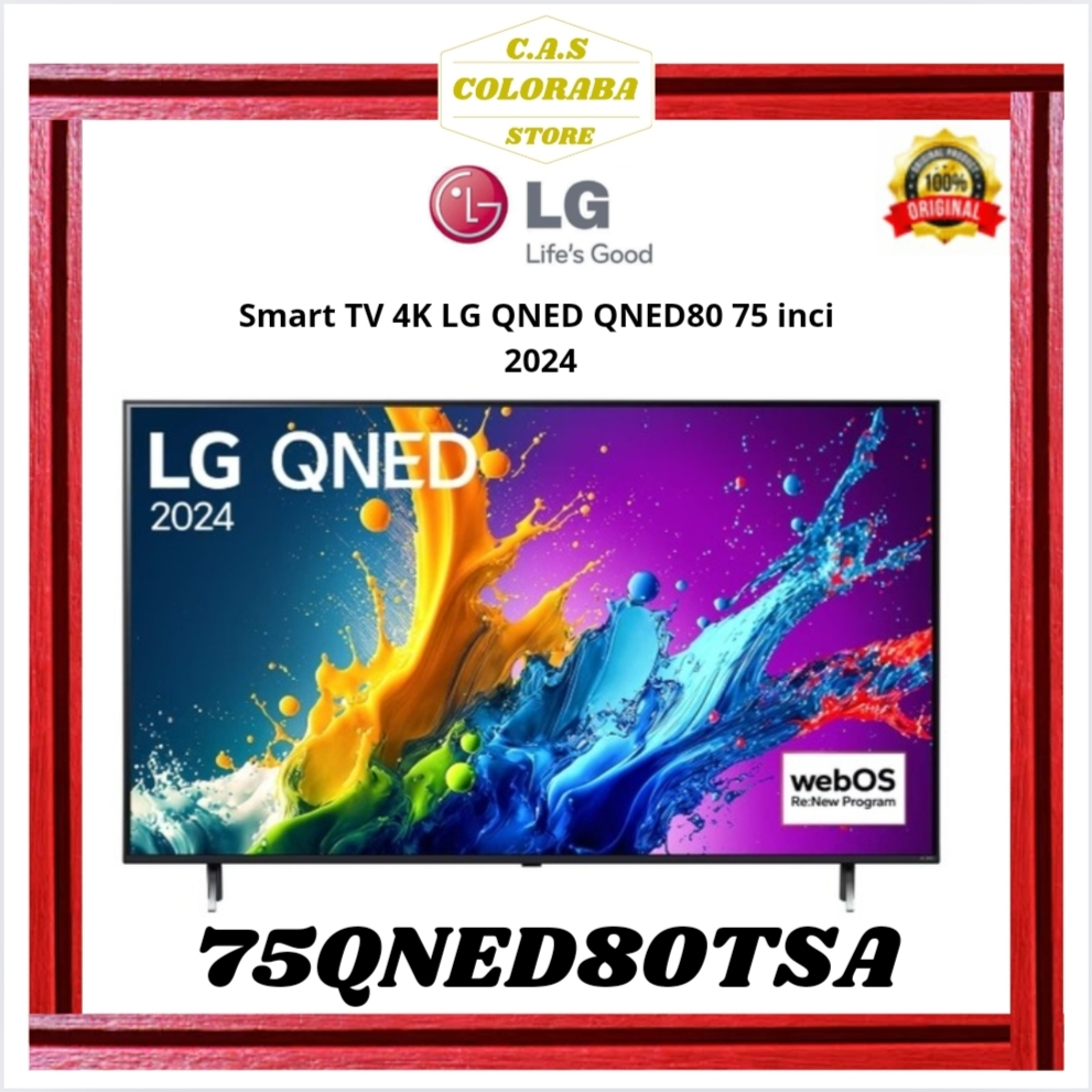 Jual TV LG 75QNED80TSA SMART TV 75 INCH LED 4K UHD 75QNED80 75QNED ...