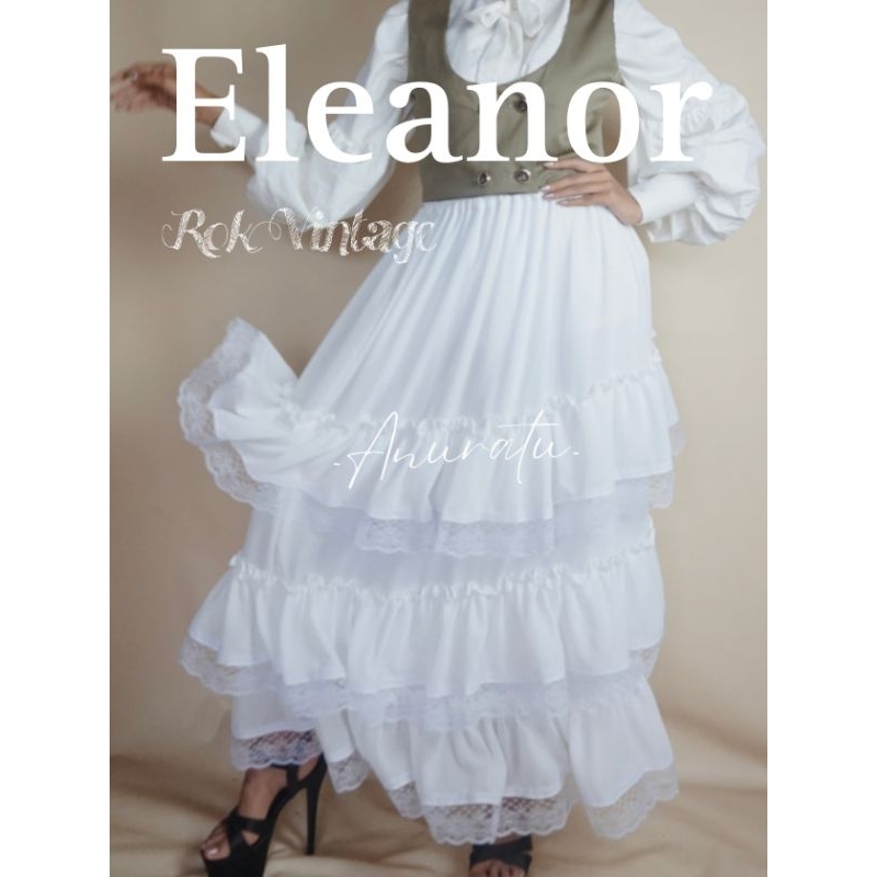 Jual ELEANOR Rok Wanita Vintage Aesthetic|Anuratu Store | Shopee Indonesia