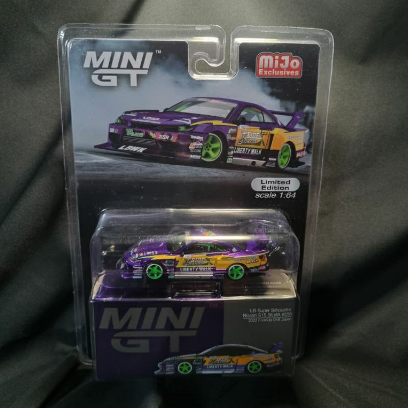 Jual Mini GT LBWK S15 ungu limited edition | Shopee Indonesia