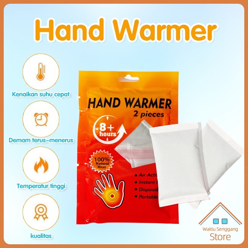 Jual Handwarmer penghangat tangan 2 buah Hand Warmer Gaming 2 Pieces