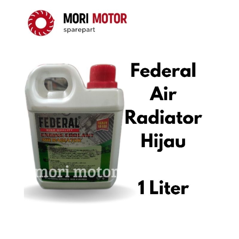 Jual Air Radiator Coolant Federal 1 Liter | Shopee Indonesia