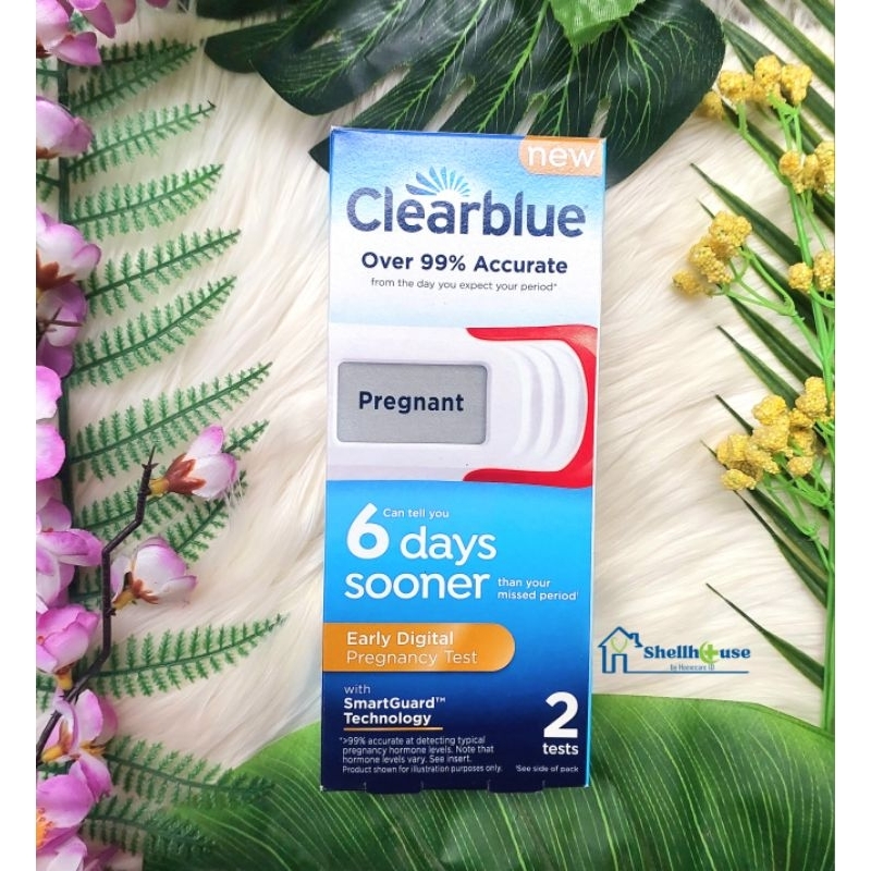 Jual Ultra Early Most Sensitive Clearblue Digital Pregnancy Test Bisa 6