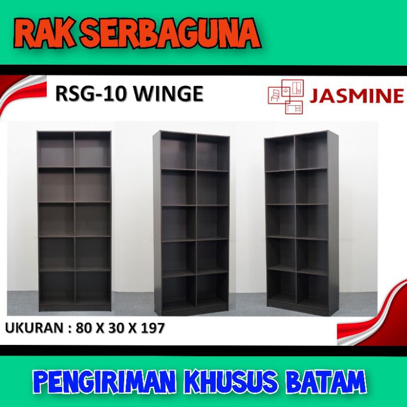 Jual Rak serbaguna RSG-10 WINGE/Lemari Rak Mdf Jasmine/RAK CABINET ...