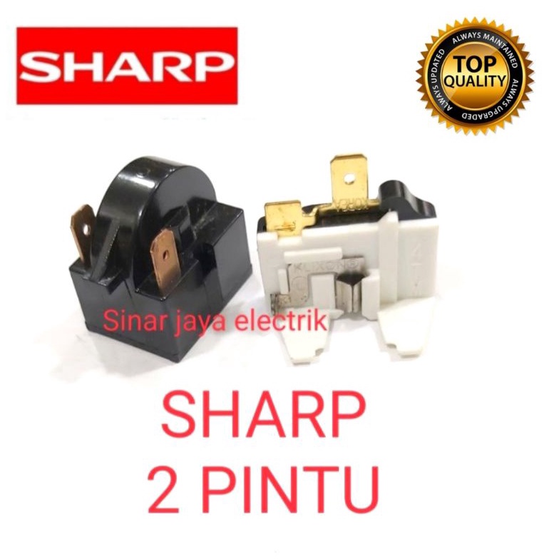 Jual KODE B49I RELAY PTC OVERLOUD KULKAS SHARP 2 PINTU | Shopee Indonesia