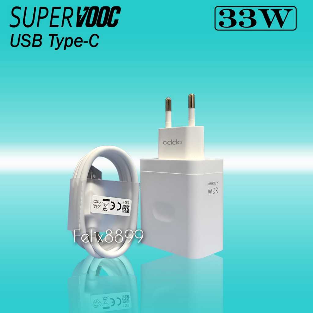 Jual Charger Oppo Reno 7 7Z 8 8T 8Z Pro 4G 5G Original 33W 80W USB Type ...