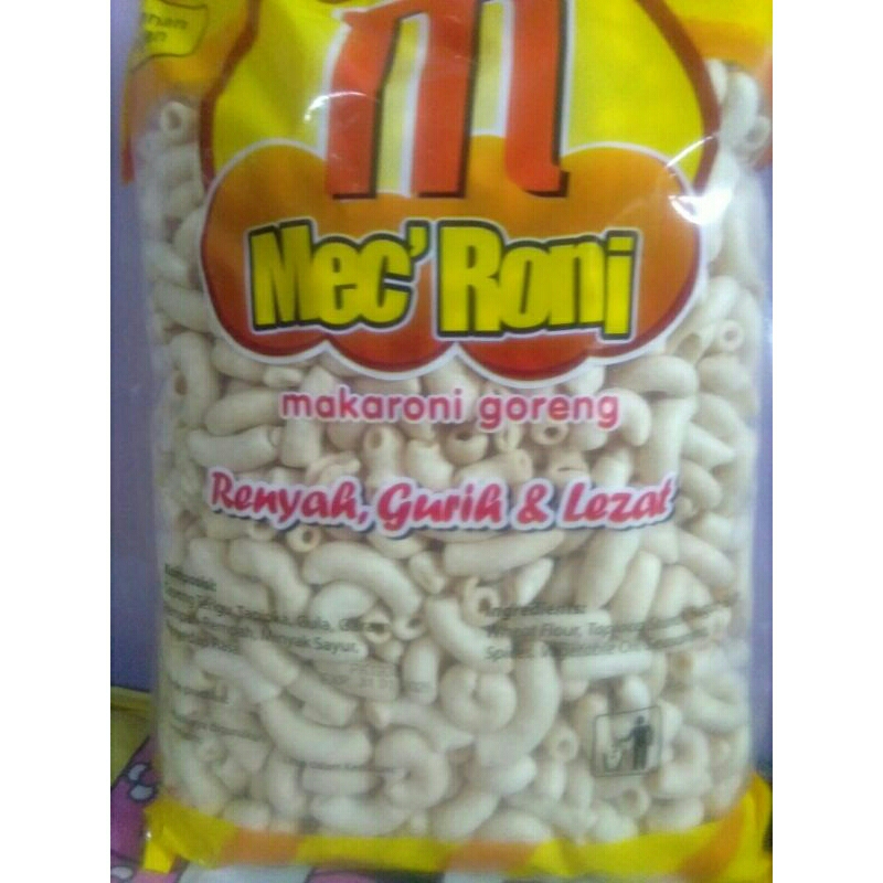 Jual krupuk makeoni Mec roni renyah dan gurih 350 vg | Shopee Indonesia
