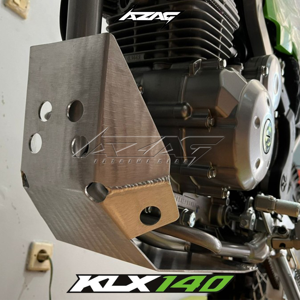 Jual ENGINE GUARD HONDA KLX 140 PELINDUNG MESIN BAWAH ALUMUNIUM ...