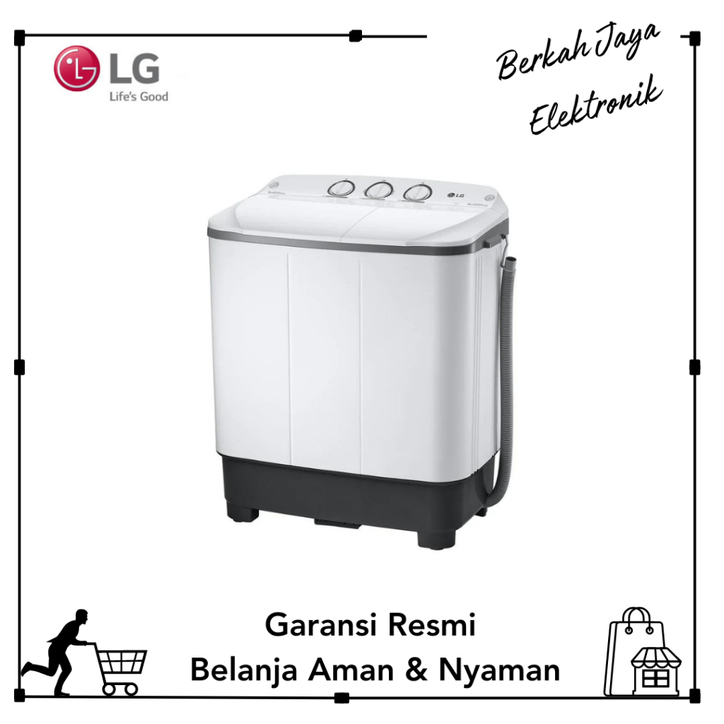 Jual Lg Mesin Cuci 2 Tabung Semi Auto Washer P700nonp P 700nonp 7kg Shopee Indonesia