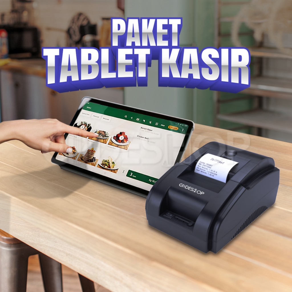 Jual Paket Tablet Kasir Android Redmi Pad SE Printer Thermal CBT58i ...