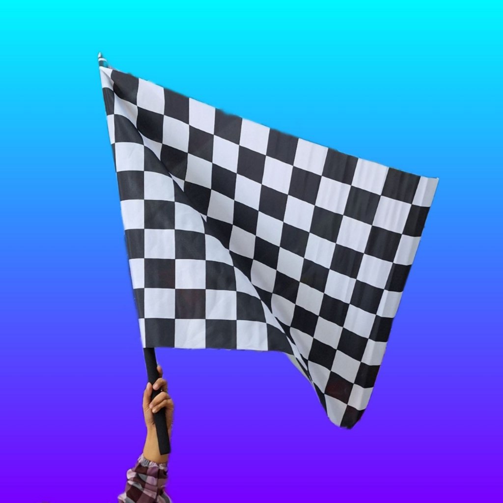 Jual Bendera Start / Bendera Finish / Starting Flag Import | Shopee ...