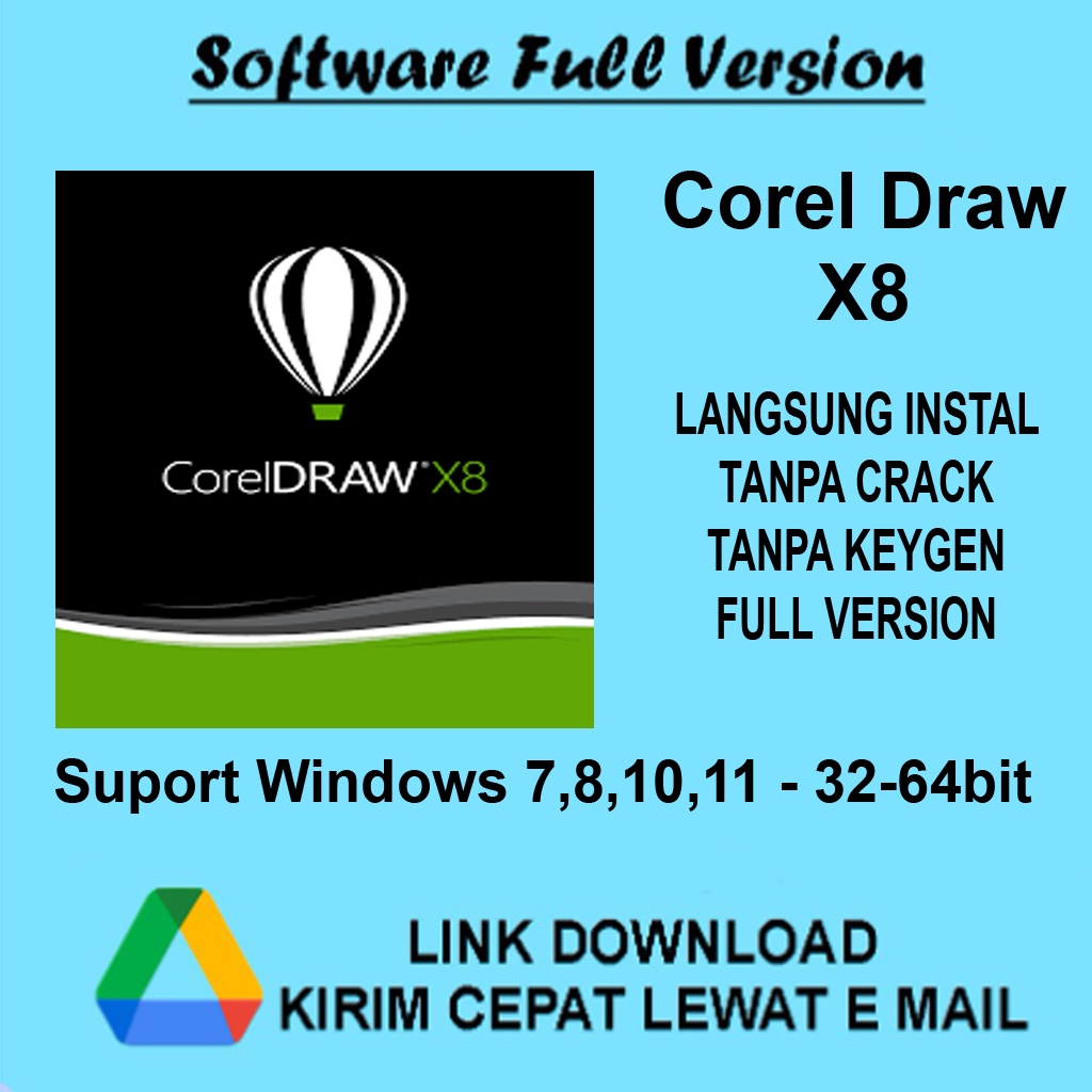 Jual Coreldraw Graphics Suite X8- x32 - x64 ( Wind ) | Shopee Indonesia