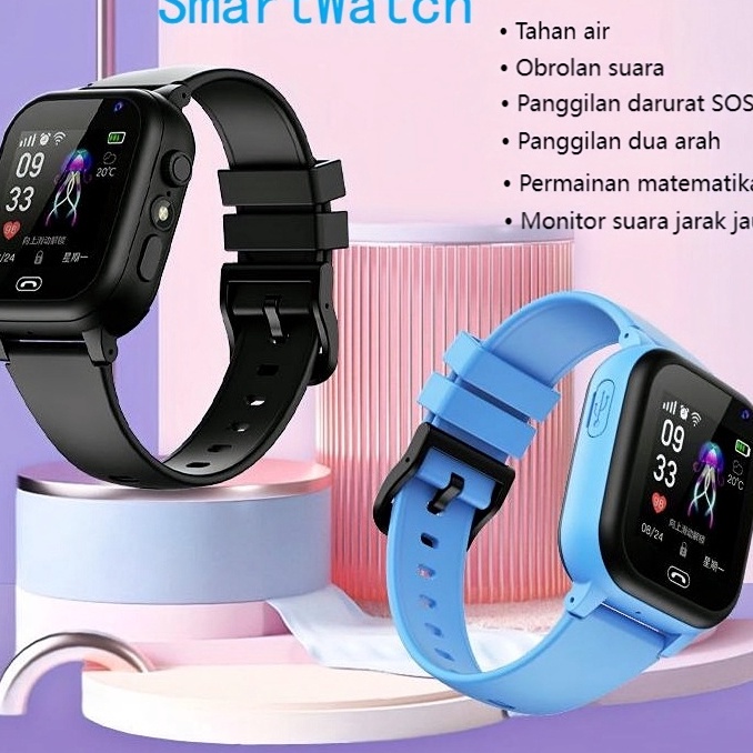 Jual Dapatkan Koin Kids SmartWatch Anak Bluetooth SOS LBS Waterproof ...