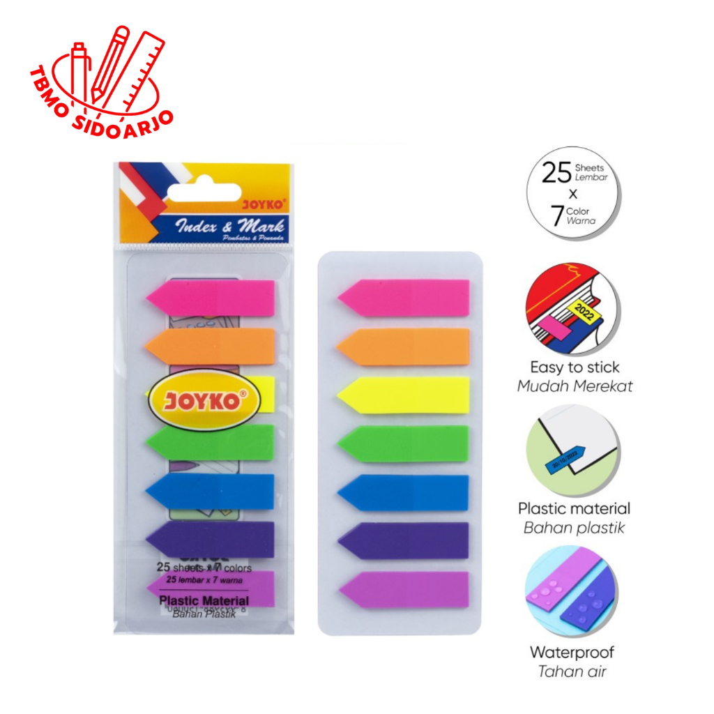 Jual TBMO Index & Mark / Penanda / Pembatas Joyko IM-31 / Plastik ...