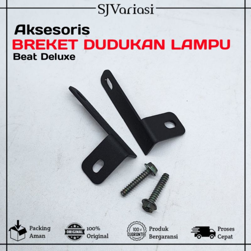 Jual Cod Breket Foglamp Beat Deluxe Bracket Breket Dudukan Lampu Tembak D Laser Beat Deluxe