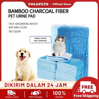 FOLOPETS Pet Underpad Pampers Alas Perlak Anjing Kucing - S - 33x45cm
