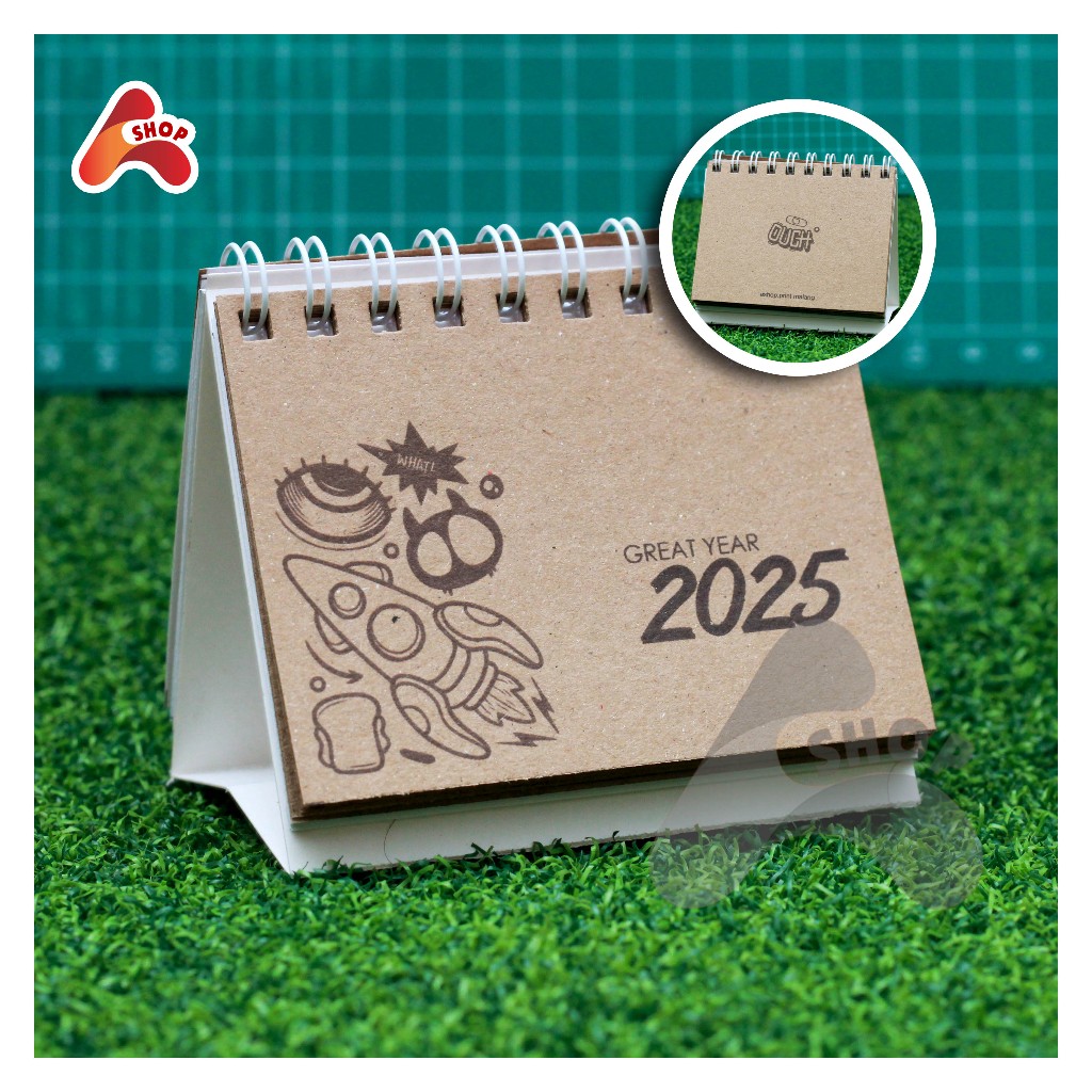 Jual 2025 KALENDER MEJA MINI KURCACI 2025 | KALENDER KECIL | KALENDER