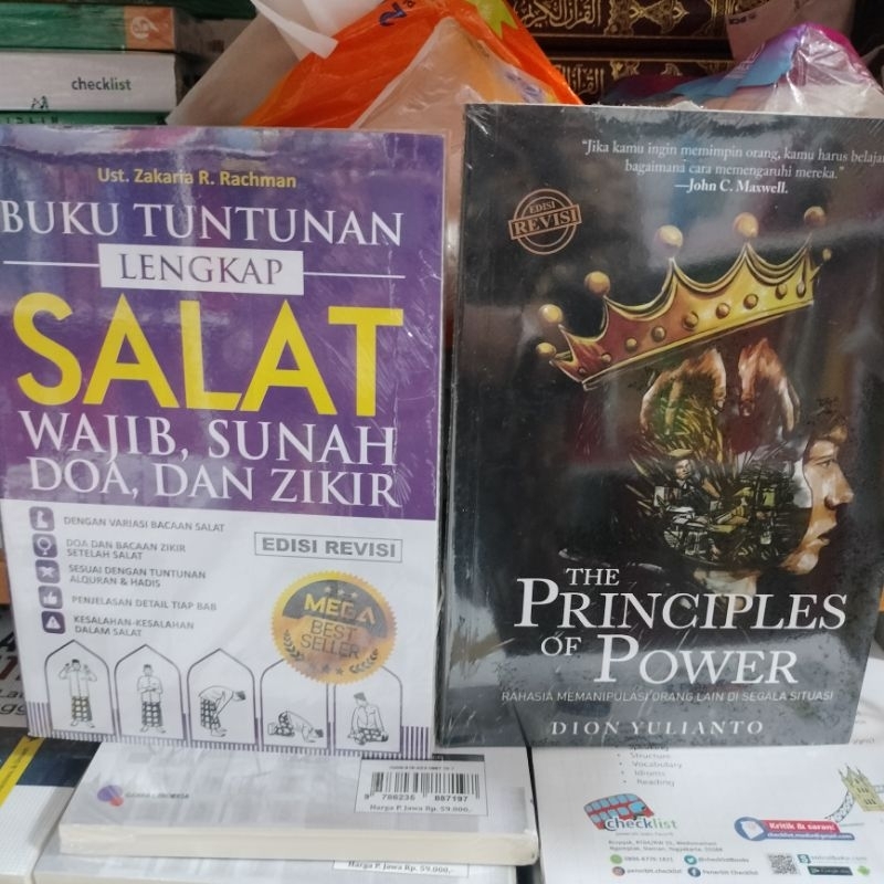 Jual Paket 2 Buku Tuntunan Salat Lengkap Wajib Sunah Doa Dan Zikir, Dan ...