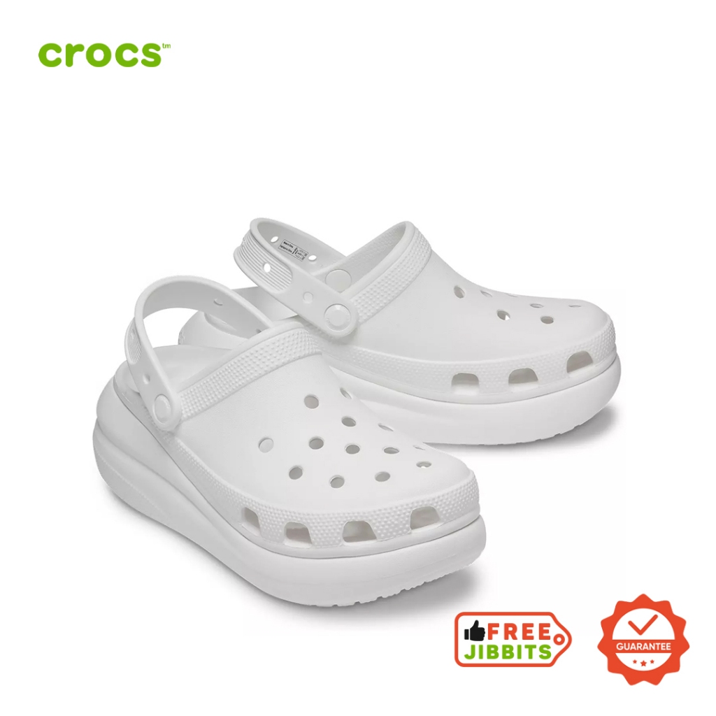 Jual [ORIGINAL] Sandal Crocs Wanita Ori Crush Clog Putih - CM | Shopee ...
