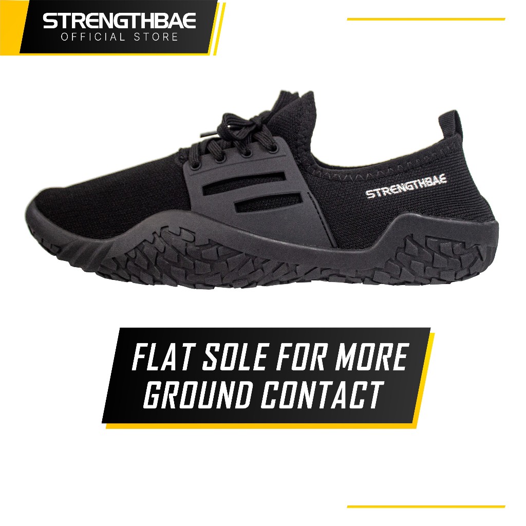 Jual Lifting Shoes STRENGTHBAE Barefoot Gym Shoe Sepatu Gym Deadlift ...